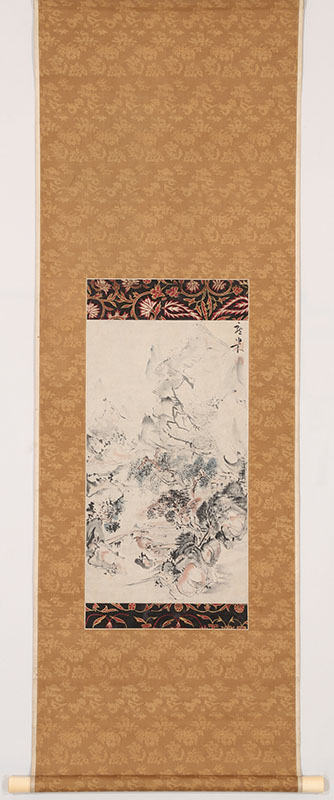 山荘幽居図